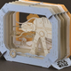 Illustration for article titled These Gorgeous iStar Wars/i Scenes Are 3D Paper Sculptures